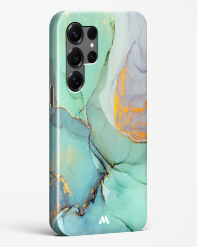 Green Shale Marble Hard Case Phone Cover (Samsung)