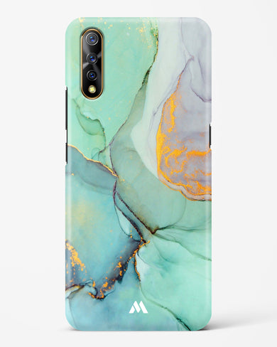 Green Shale Marble Hard Case Phone Cover-(Vivo)