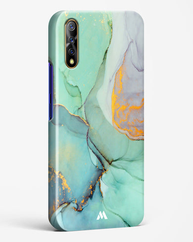 Green Shale Marble Hard Case Phone Cover-(Vivo)