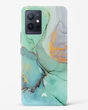 Green Shale Marble Hard Case Phone Cover-(Vivo)