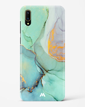 Green Shale Marble Hard Case Phone Cover-(Vivo)