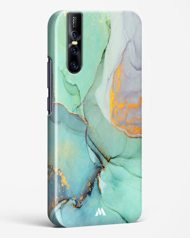 Green Shale Marble Hard Case Phone Cover (Vivo)