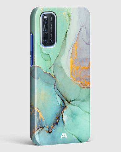 Green Shale Marble Hard Case Phone Cover (Vivo)