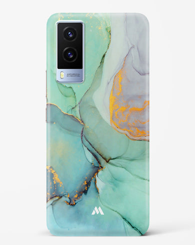 Green Shale Marble Hard Case Phone Cover (Vivo)