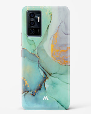 Green Shale Marble Hard Case Phone Cover-(Vivo)