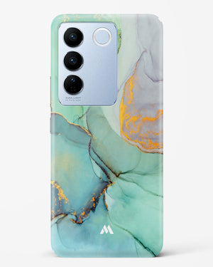 Green Shale Marble Hard Case Phone Cover-(Vivo)