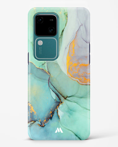 Green Shale Marble Hard Case Phone Cover (Vivo)