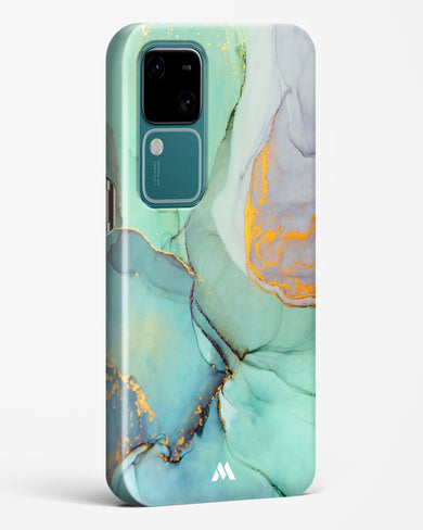 Green Shale Marble Hard Case Phone Cover (Vivo)