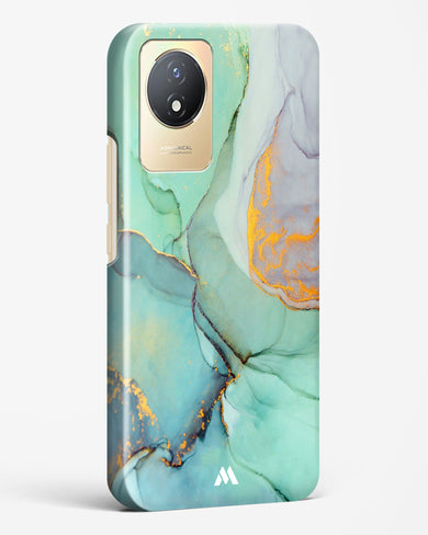 Green Shale Marble Hard Case Phone Cover-(Vivo)