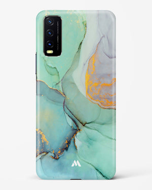 Green Shale Marble Hard Case Phone Cover-(Vivo)