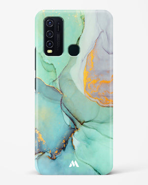 Green Shale Marble Hard Case Phone Cover-(Vivo)