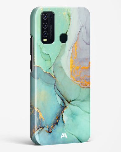 Green Shale Marble Hard Case Phone Cover (Vivo)