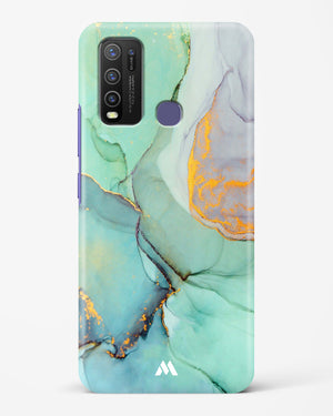 Green Shale Marble Hard Case Phone Cover-(Vivo)