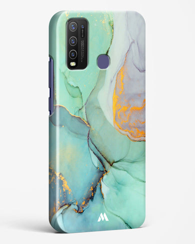 Green Shale Marble Hard Case Phone Cover (Vivo)