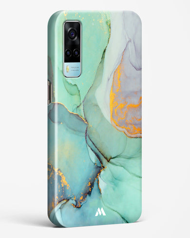 Green Shale Marble Hard Case Phone Cover (Vivo)