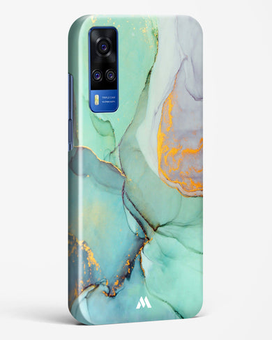 Green Shale Marble Hard Case Phone Cover (Vivo)