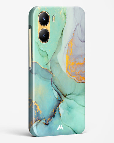 Green Shale Marble Hard Case Phone Cover-(Vivo)