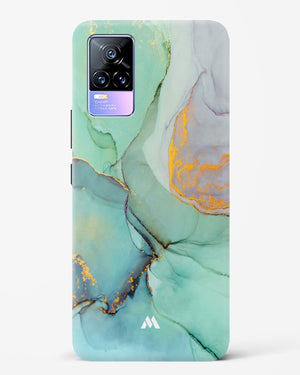 Green Shale Marble Hard Case Phone Cover-(Vivo)