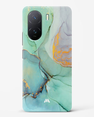 Green Shale Marble Hard Case Phone Cover-(Vivo)