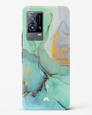 Green Shale Marble Hard Case Phone Cover-(Vivo)