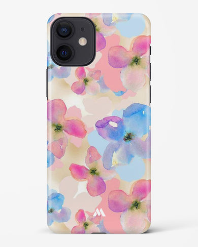 Watercolour Daisies Hard Case Phone Cover-(Apple)