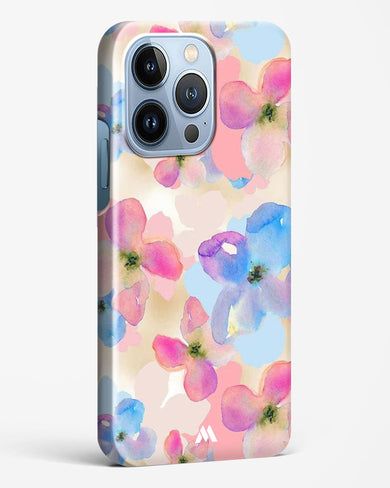 Watercolour Daisies Hard Case Phone Cover (Apple)