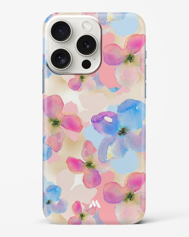 Watercolour Daisies Hard Case Phone Cover (Apple)