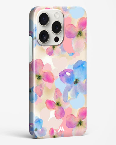 Watercolour Daisies Hard Case Phone Cover (Apple)