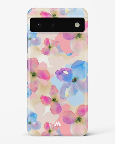 Watercolour Daisies Hard Case Phone Cover (Google)