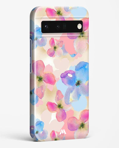 Watercolour Daisies Hard Case Phone Cover (Google)