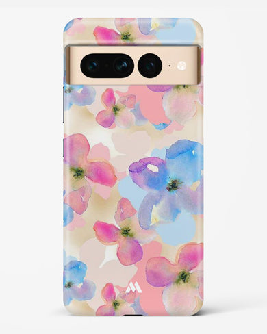 Watercolour Daisies Hard Case Phone Cover-(Google)