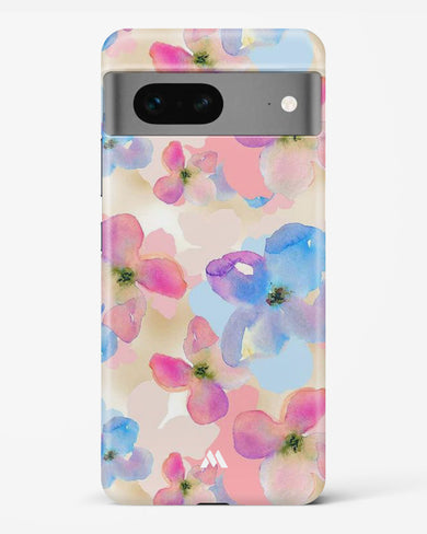 Watercolour Daisies Hard Case Phone Cover-(Google)