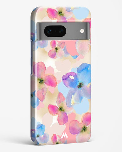 Watercolour Daisies Hard Case Phone Cover-(Google)