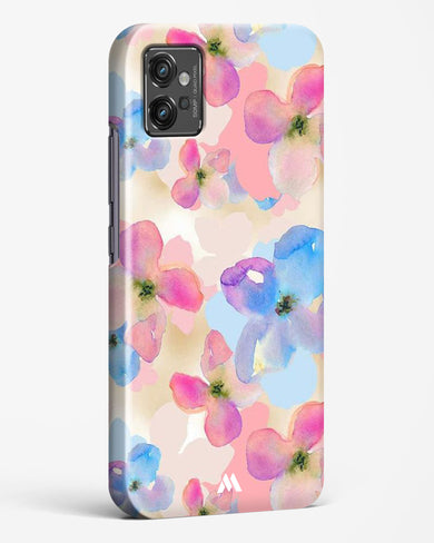 Watercolour Daisies Hard Case Phone Cover (Motorola)