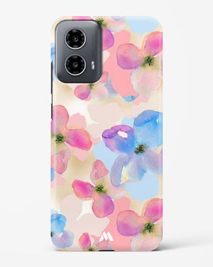 Watercolour Daisies Hard Case Phone Cover (Motorola)