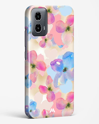 Watercolour Daisies Hard Case Phone Cover (Motorola)