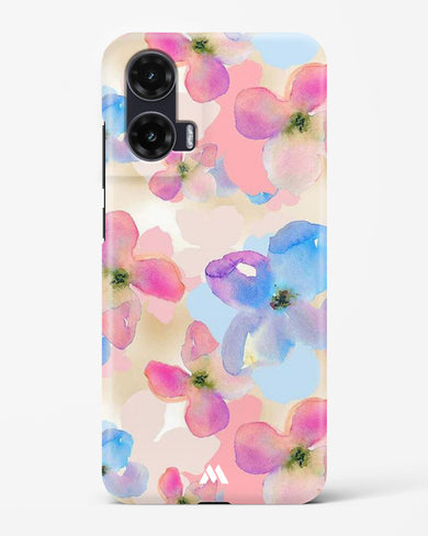 Watercolour Daisies Hard Case Phone Cover (Motorola)