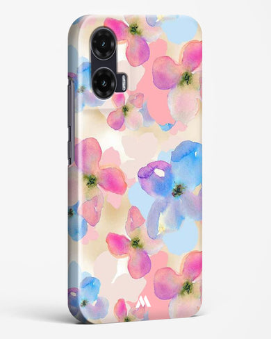 Watercolour Daisies Hard Case Phone Cover (Motorola)