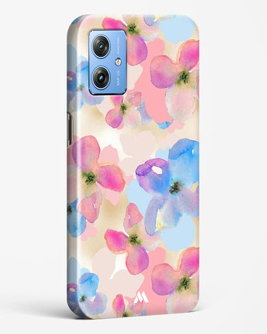 Watercolour Daisies Hard Case Phone Cover (Motorola)