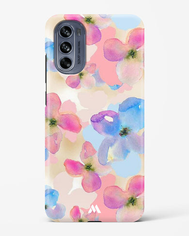 Watercolour Daisies Hard Case Phone Cover (Motorola)