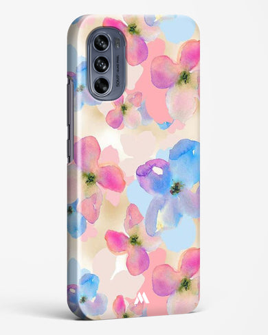 Watercolour Daisies Hard Case Phone Cover (Motorola)