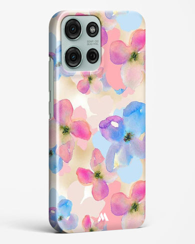 Watercolour Daisies Hard Case Phone Cover (Motorola)