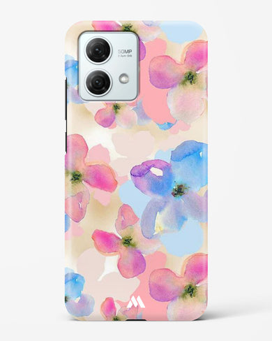 Watercolour Daisies Hard Case Phone Cover (Motorola)