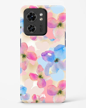 Watercolour Daisies Hard Case Phone Cover (Motorola)