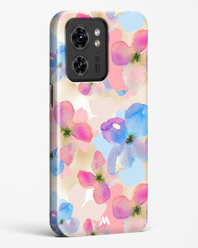 Watercolour Daisies Hard Case Phone Cover (Motorola)