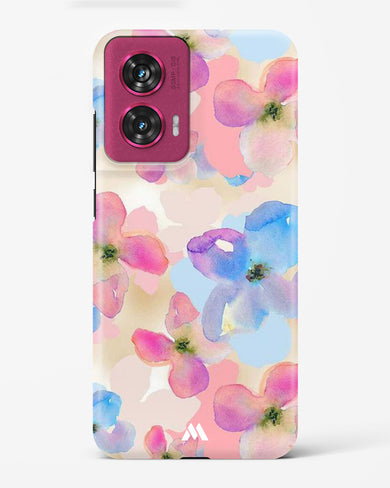 Watercolour Daisies Hard Case Phone Cover (Motorola)