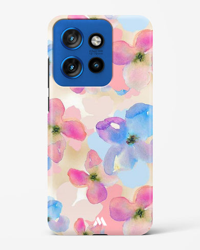 Watercolour Daisies Hard Case Phone Cover (Motorola)