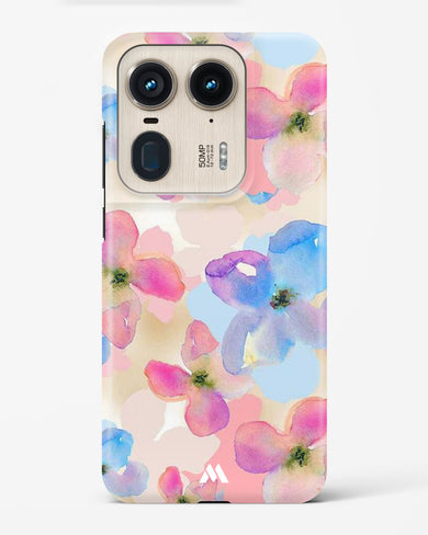 Watercolour Daisies Hard Case Phone Cover (Motorola)