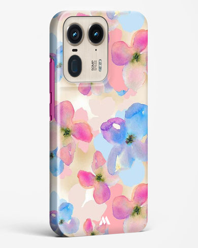 Watercolour Daisies Hard Case Phone Cover (Motorola)