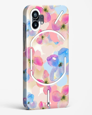 Watercolour Daisies Hard Case Phone Cover-(Nothing)